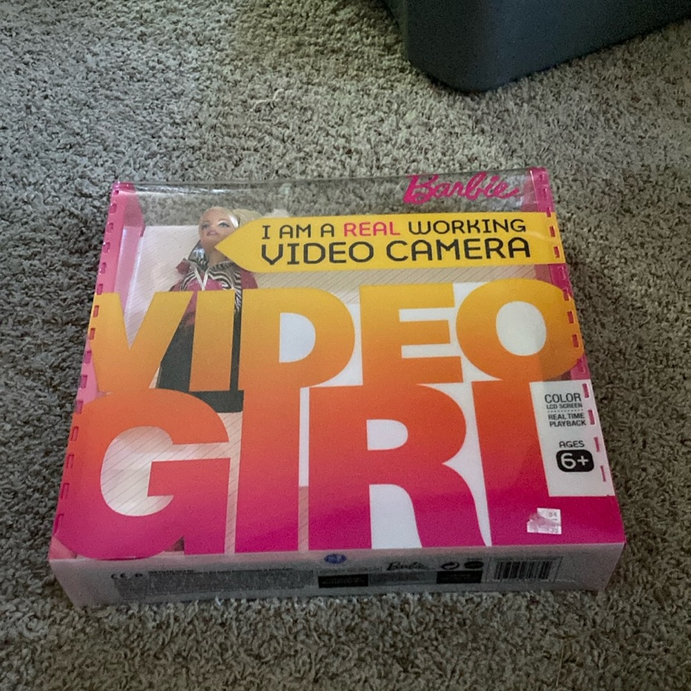 New Barbie video girl real working video camera